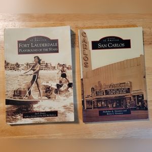 Images Of America Book Series Lot Of 2 PB - San Carlos / Fort Lauderdale VG